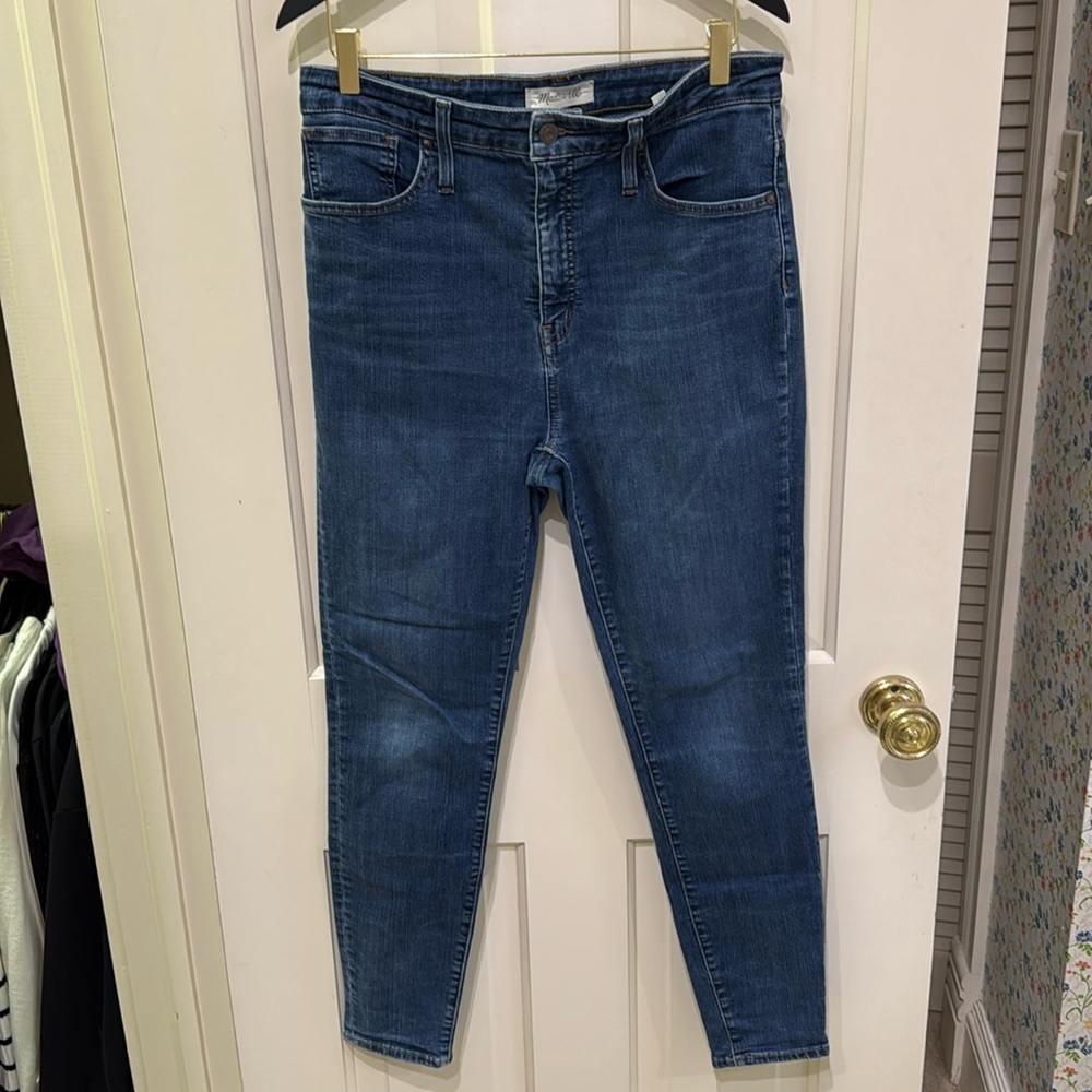 Madewell Curvy Skinny High Rise Jeans size 31